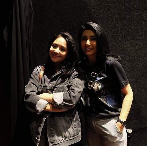Nagita Slavina dan Tyas Mirasih