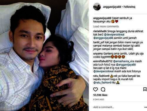 dewi perssik dan angga wijaya