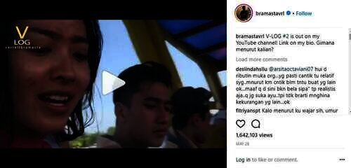 Natasha Wilona di vlog verrell