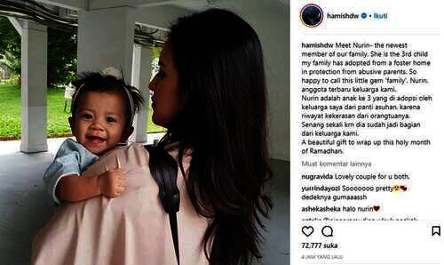 Postingan Hamish Daud