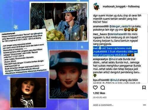 komentar inul daratista