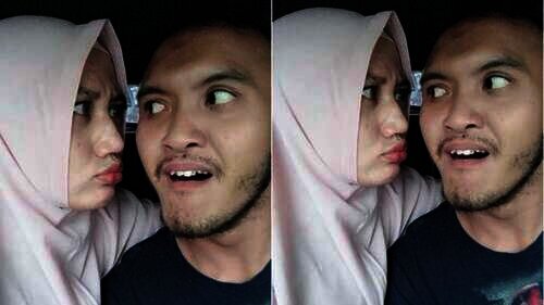 Caisar Aditya dan kekasih