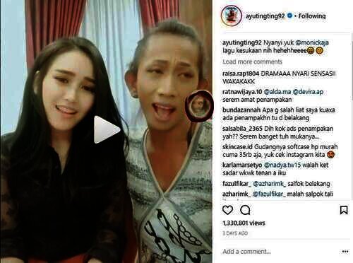 unggahan ayu ting ting