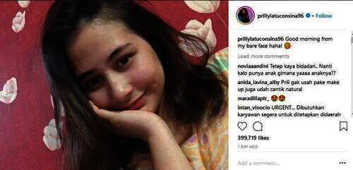 prilly latuconsina