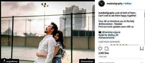denny dan calon istrinya