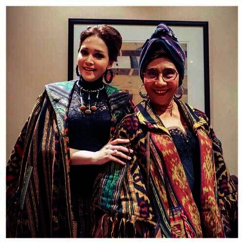 Maia Estianti dan Mentri Susi Pudjiastuti