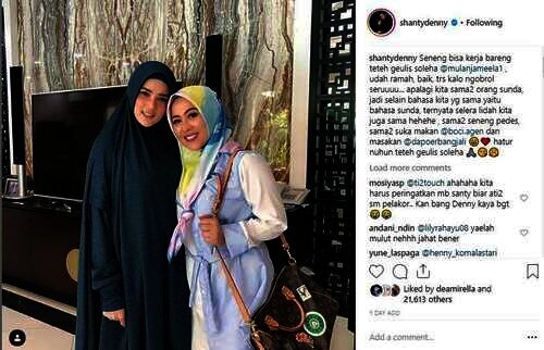 shanty istri denny