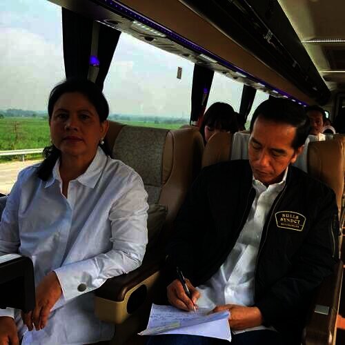 Jokowi dan Iriana