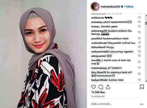 Unggahan Melody Laksani
