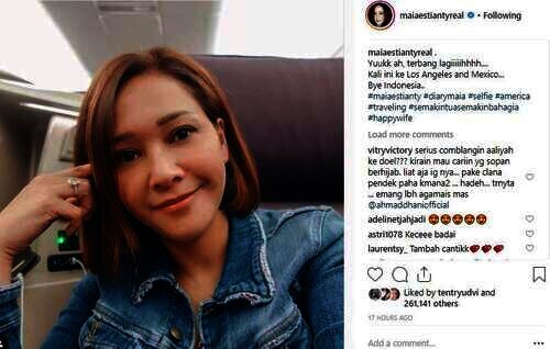 unggahan Maia Estianty