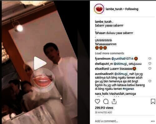 syahrini dan reino barack