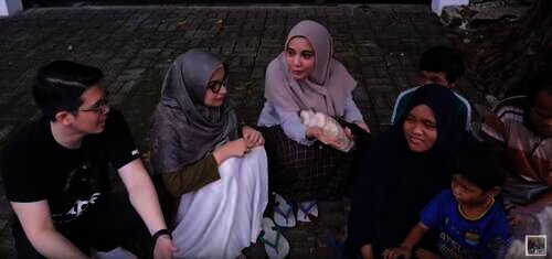 Penjual kerupuk