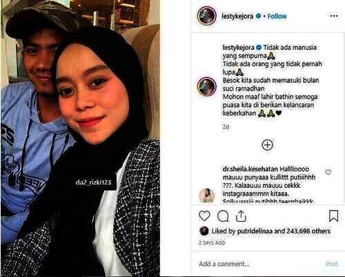 lesty kejora dan rizki