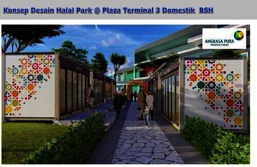 Konsep Halal Park di Terminal 3 Bandara Soetta (1)