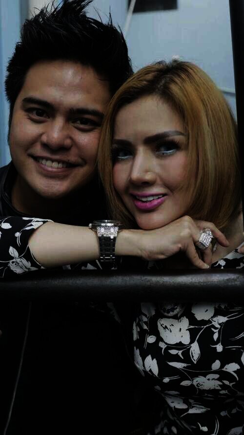 Galih Ginanjar dan Barbie Kumalasari saat syuting