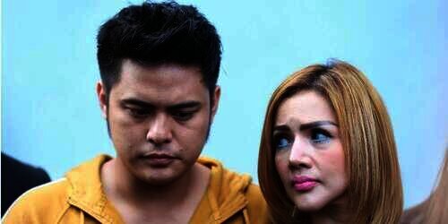 Galih Ginanjar dan Barbie Kumalasari usai syuting