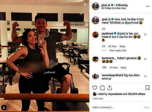 Gisel dan wijin