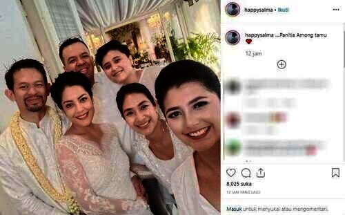 Unggahan Happy Salma
