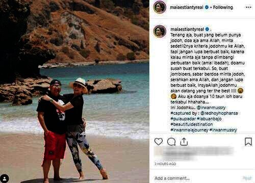 Unggahan Maia Estianty