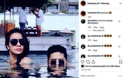 sheila marcia dan pacar