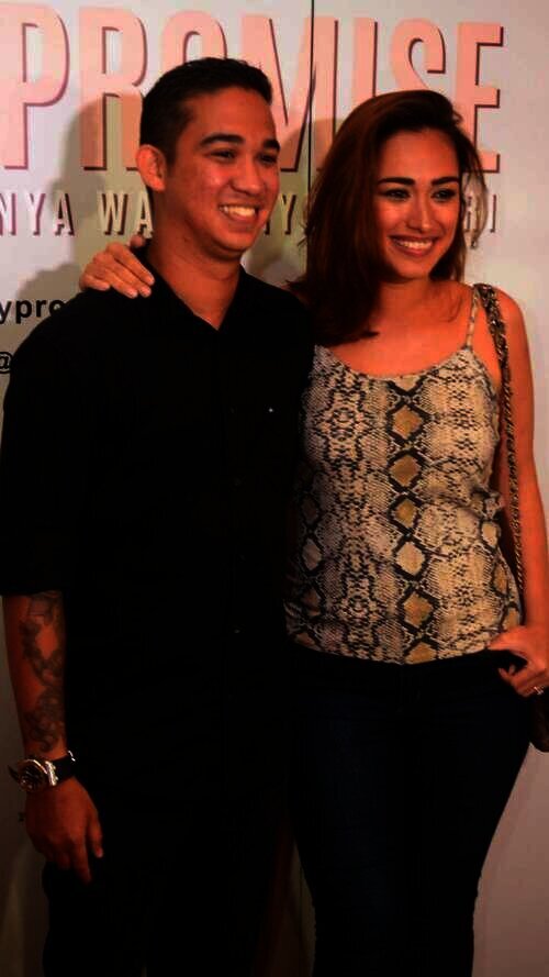 Alexandra Gottardo dan suaminya
