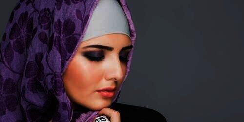 Ilustrasi Hijab Cantik