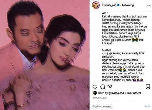 Ashanty dan Anang Hermansyah