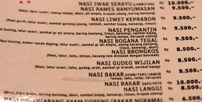 Teliti Menu