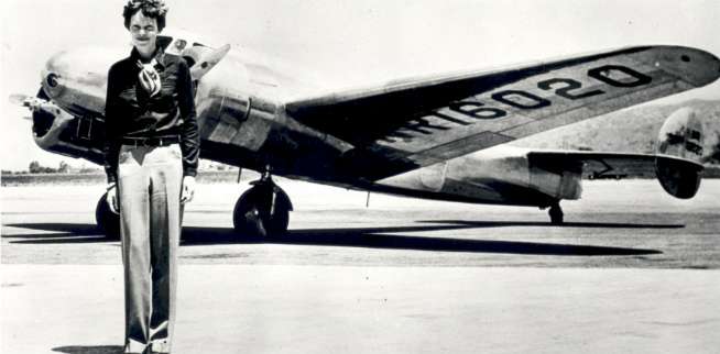 2. Amelia Earhart