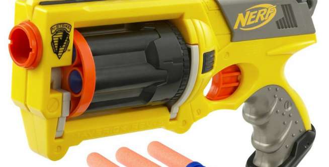 6. Pistol NERF