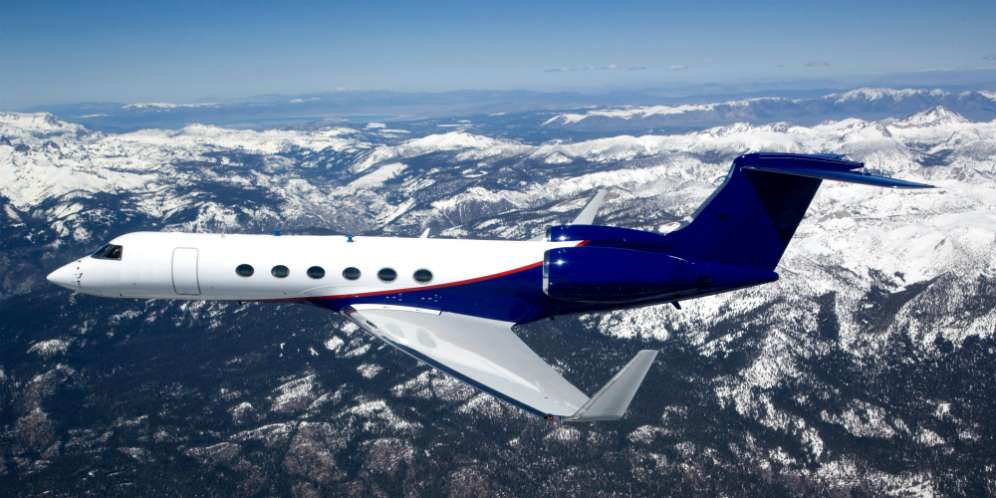 Gulfstream V Jim Carrey