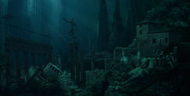 5. Pusat Kota Yang Hilang Atlantis