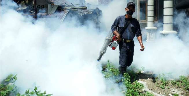 Fogging Antisipasi Wabah Demam Berdarah