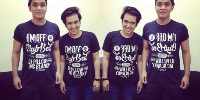 `Olga Ganteng, Tersenyum`