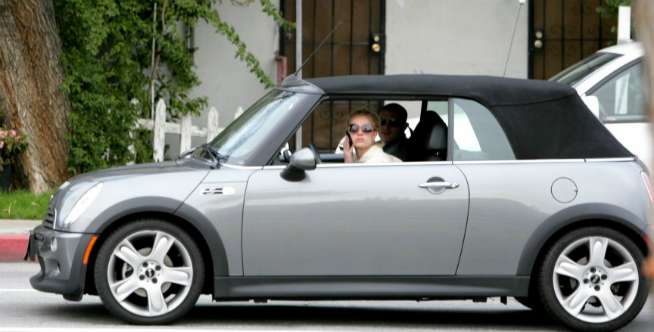 10. Britney Spears - Mini Cooper