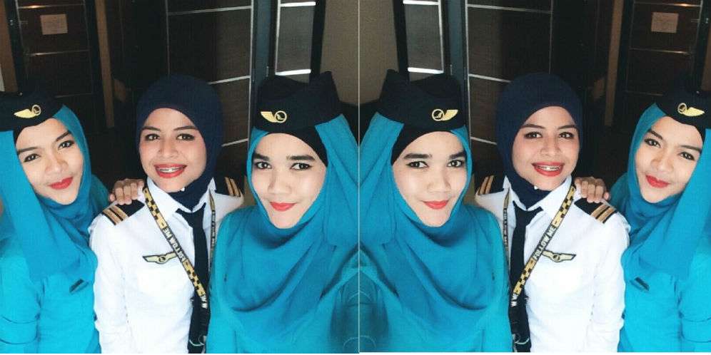 Mengenal Lebih Dekat Pramugari Cantik Berhijab, Silvia