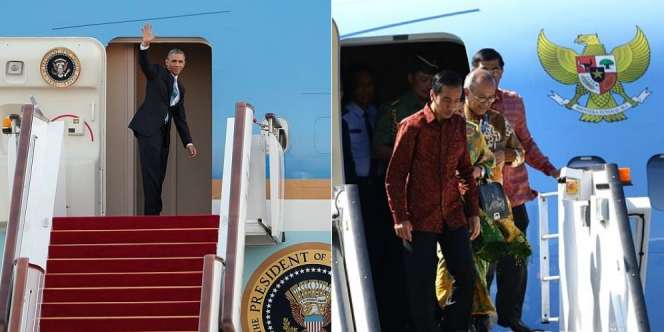 Adu Keren Pesawat Presiden di G20, dari Obama Hingga Jokowi
