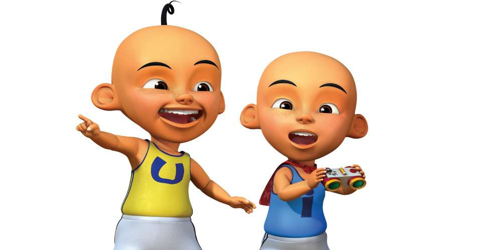 Kenapa Upin-Ipin Berkepala Botak