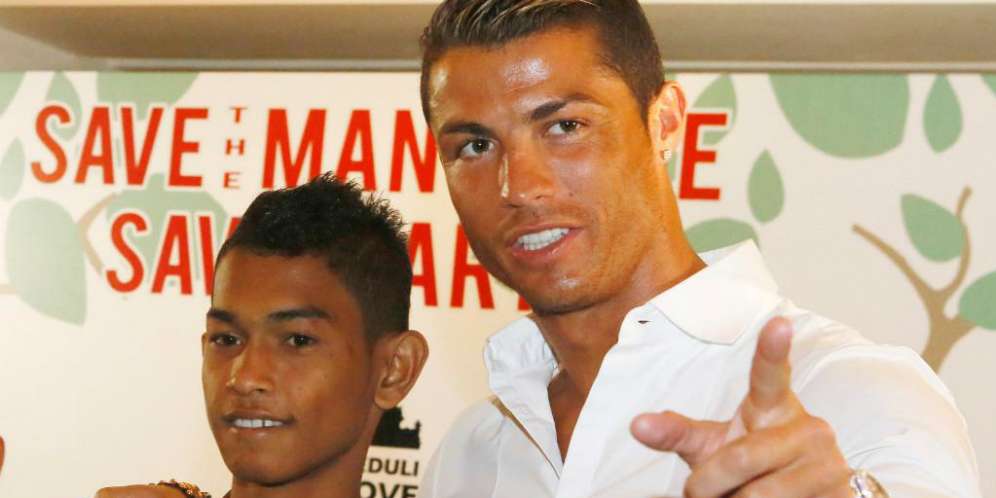 `Bocah Tsunami` Itu Ingin Jadi Penerus Cristiano Ronaldo