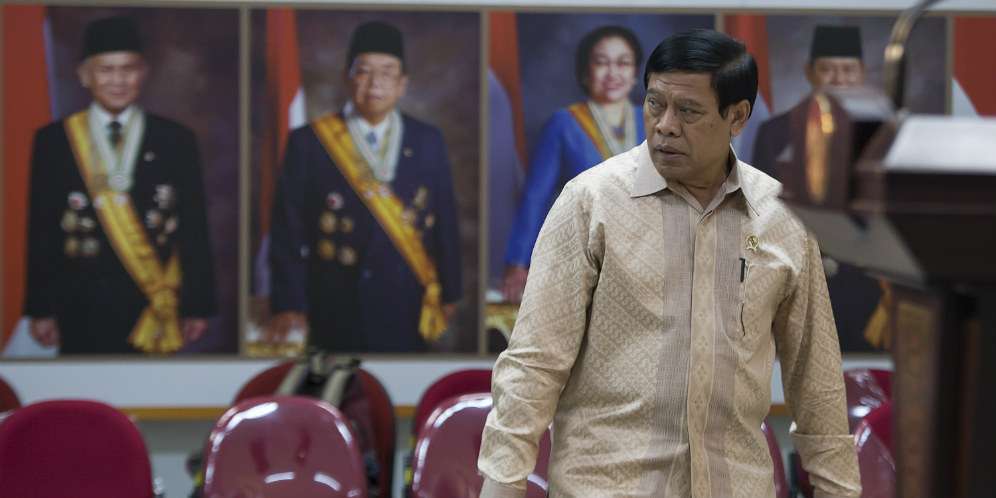 Beredar Pesan Berantai Menteri Tedjo Pamit