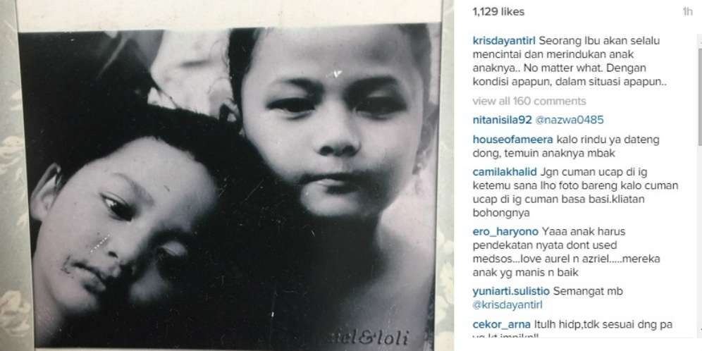 Pesan Mengharukan Krisdayanti Buat Aurel dan Azriel