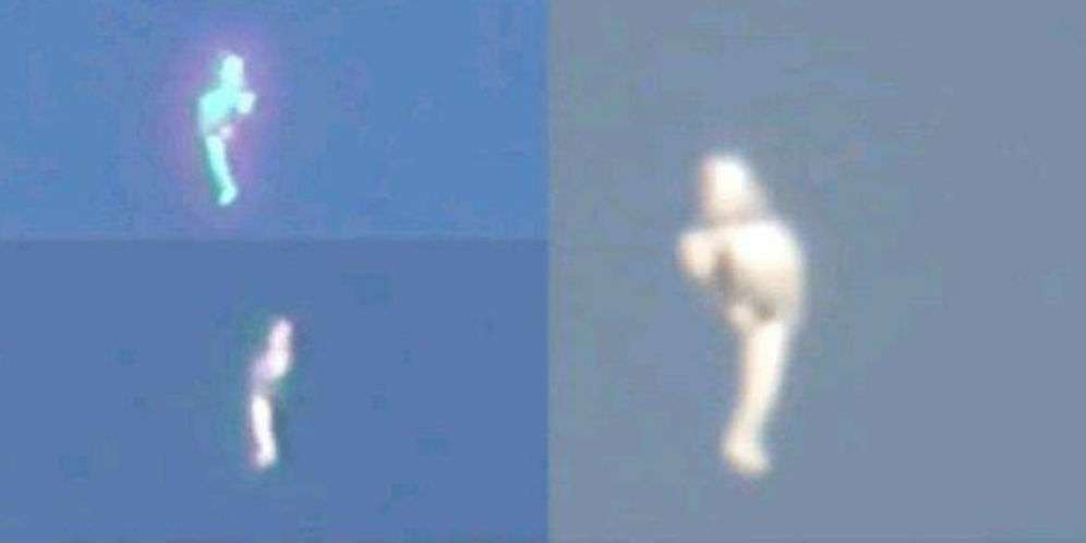 6. Penampakan Makhluk Mirip Manusia Melayang di Langit Los Angeles