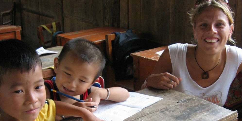 8. Guru Bahasa Inggris di Cina