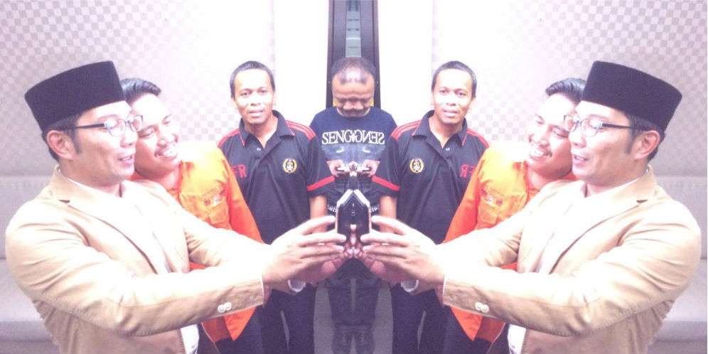 Ridwan Kamil Selfie Bareng Pentolan The Jakmania