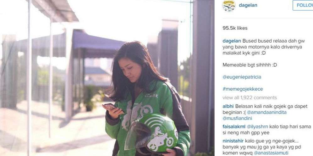 Mengenal Eugenie, Si Go-Jek Cantik