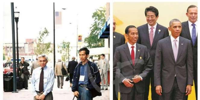 Heboh Foto Jokowi, `Tukang Mebel Jadi Presiden`
