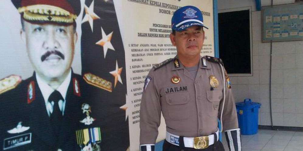 Aiptu Jailani, Polisi Langka Penilang Istri Sendiri