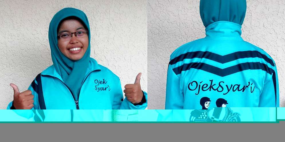 Ojek Khusus Muslimah `Bernafas` Syar`i