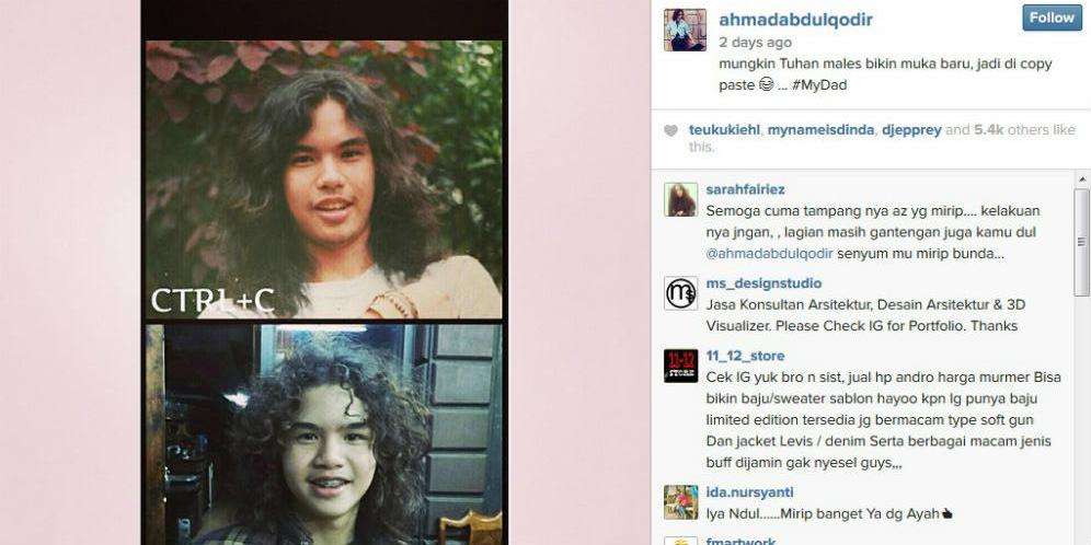 Dul Ahmad Dhani: Mungkin Tuhan Males Bikin Muka Baru