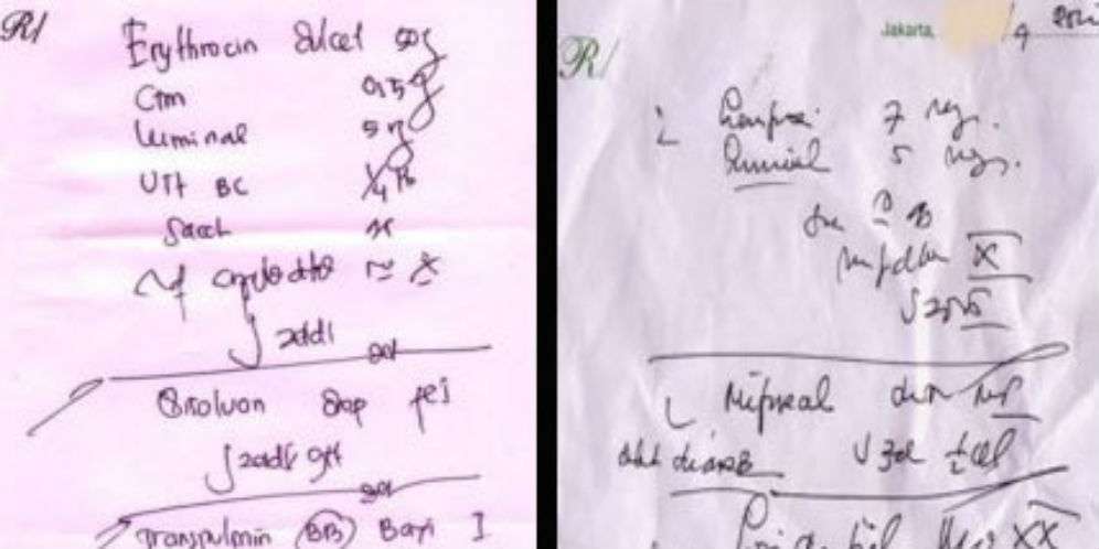 Inilah Alasan Mengapa Tulisan Dokter Susah Dipahami